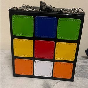 Colorful Cube Design Bag